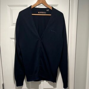 Ben Sherman Heritage Men's Navy Cardigan Sweater